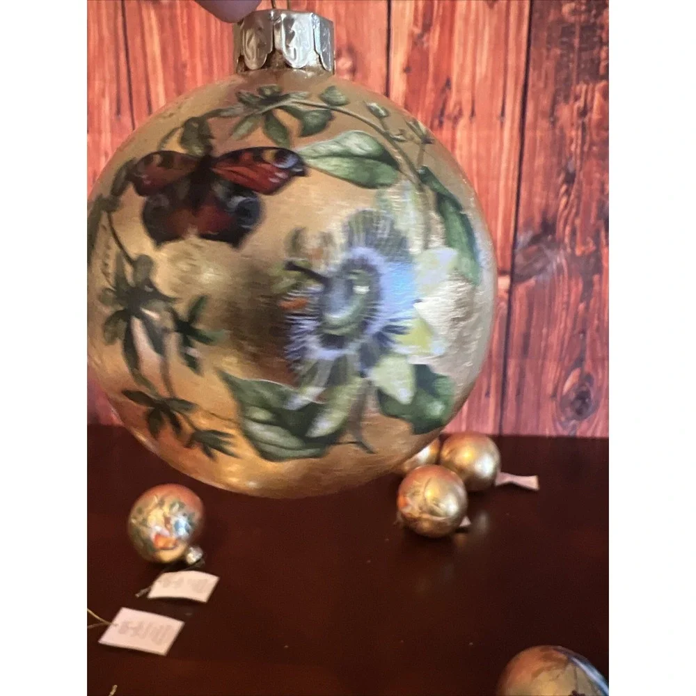 Antique‎ Style Butterfly Christmas Tree Bauble Decoration Gisela Graham Ornament